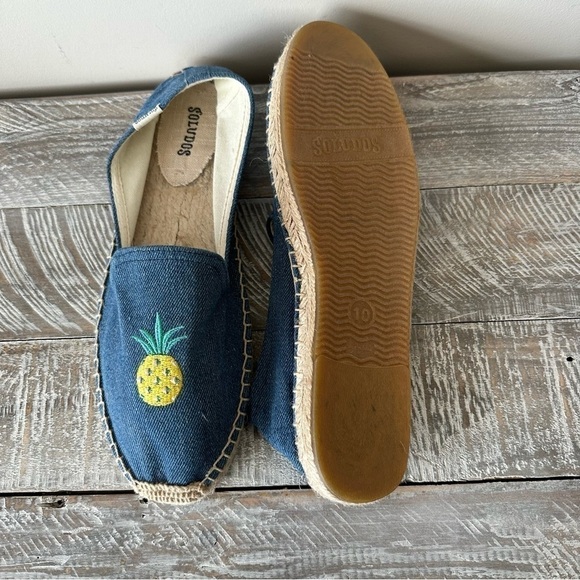 Anthropologie-soludos South Beach Pineapple Espadrilles (Size:10) - Picture 7 of 7